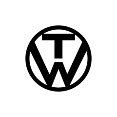 TW logo Vector, Tw logo Illustrations 