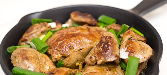 Fried liver