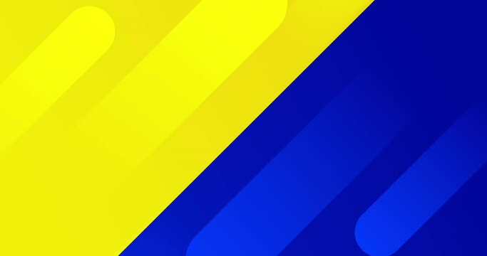 Yellow blue dynamic abstract background. Modern Ukraine. Ukrainian vector flag. Fresh business banner  breaking news, poster, banner. Fast moving 3d lines with soft shadow. Stop the war. Pray for us