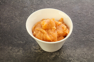 Delicous superfood - cod fish caviar