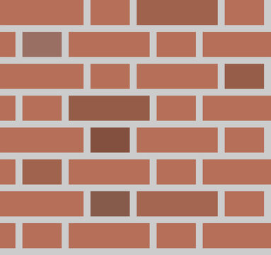 Brick Texture Seamless Background on illustration graphic vector © Phuttan