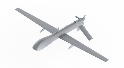 Fototapeta na wymiar Spy drone used on recon military missions