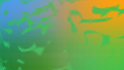 Abstract neon grunge border background image.