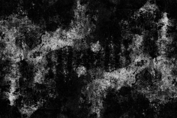Heavy grunge textured dark concrete wall surface for abstract background