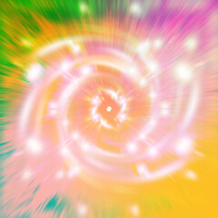 Obraz premium Abstract psychedelic spiral shape background image.