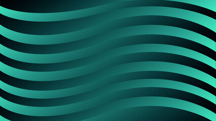 Green gradient background. Abstract nature blurred backdrop. Vector illustration. Ecology concept for your graphic design, banner or poster