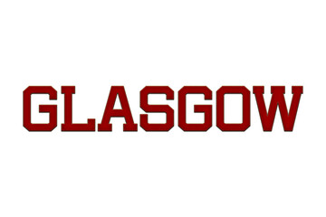 UK city name embroidery logo design