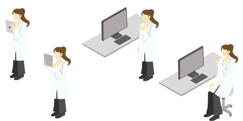 女性医師セット