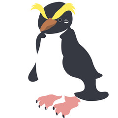 フィヨルドランドペンギン左向き