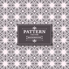 flat flower pattern design background