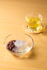 日本茶と寒天とあんこ