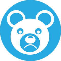 Bear Icon sign symbol design
