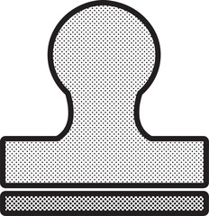 Rubber Stamp icon sign symbol design