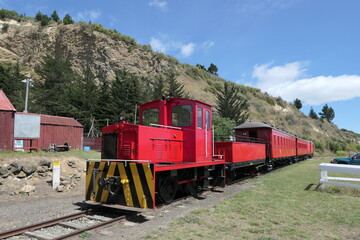Obraz premium Oamaru train