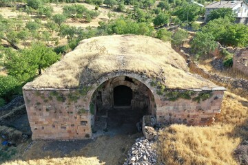 Makit Caravanserai was built in the 13th century during the Anatolian Seljuk period. Caravanserai is located in Denizli village. Keban, Elazig, Turkey.