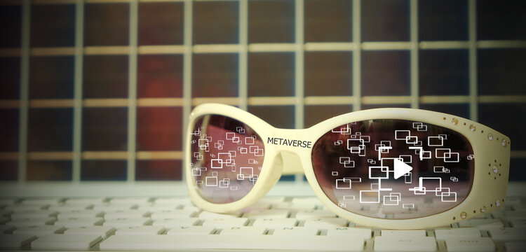 Network connects metaverse technologies. On a social media network, a computer-generated world exists between the user interface and augmented reality and virtual reality. 