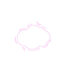 Fototapeta premium Cartoon bubbles,dialog boxes,comments,text box templates,idea collection,talking speech bubbles,doodle style cartoon balloons,clouds,isolated design elements.