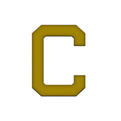 Alphabet Font Cross Stitch Embroidery Design