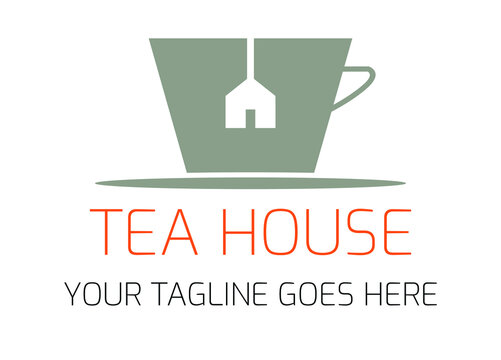 tea house logo