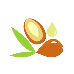 argan oil logo design	