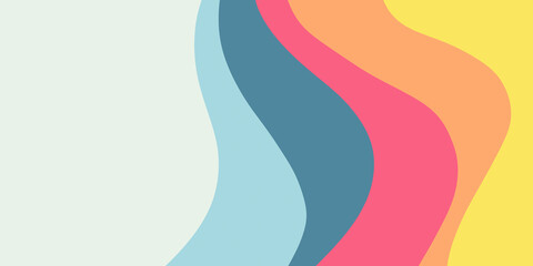 abstract background with waves