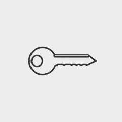 Keys vector icon illustration sign