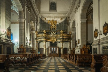 Wnętrze Kościoła Piotra i Pawła w Krakowie © Michal45
