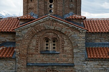 Orthodox church of Saint John at the Macedonian lake Ohrid