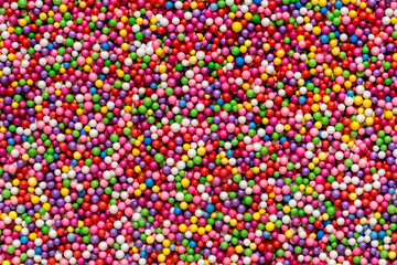 colored balls. Many spheres