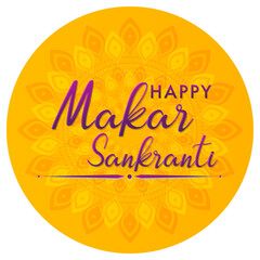 Fototapeta premium Happy Makar Sankranti day