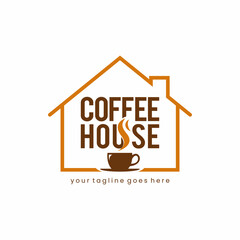coffee house logo design. vector eps 10	

