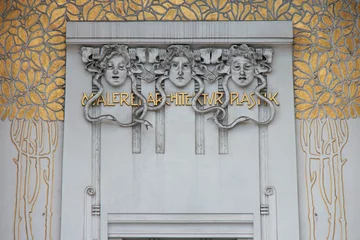 Fotobehang secession palace in vienna (austria) © frdric