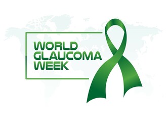 vector graphic of world glaucoma day good for world glaucoma day celebration. flat design. flyer design.flat illustration.