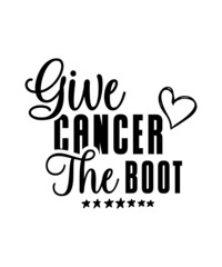 Breast Cancer SVG Bundle Cut Files, Vector Printable Clipart, Cancer Awareness SVG, Pink Ribbon Svg, Cancer Shirt Print Svg, Silhouette