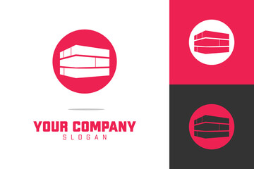 Illustration Vector Graphic of Red Brick Logo. Perfect to use for Construction Company