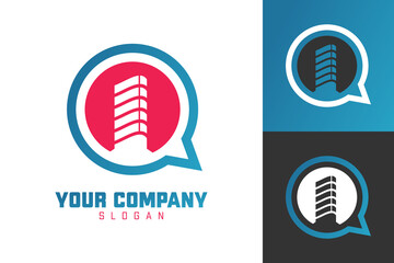 Illustration Vector Graphic of Apartment Consultant Logo. Perfect to use for Construction Company