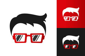 Illustration Vector Graphic of Geek Logo. Perfect to use for Technology Company
