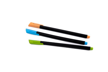 pencils isolated on white background