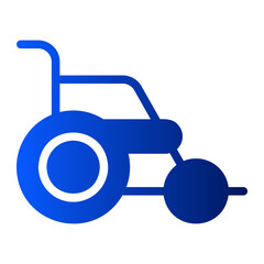 wheelchair gradient icon