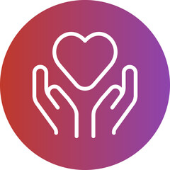 voluntary gradient icon