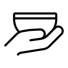 hunger line icon