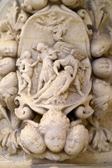 Nardò, historic city in Lecce province, Apulia. Cathedral interior