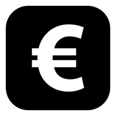 Obraz premium Euro und App Icon