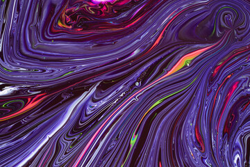 Obraz premium Marbling designs of various colors.