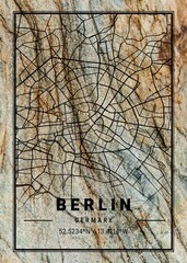 Berlin Zoe Marble Map