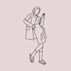 illustration of a person