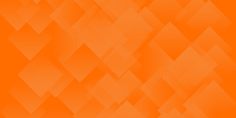 Orange Abstract square shape Background. geometric. Modern Backdrop 