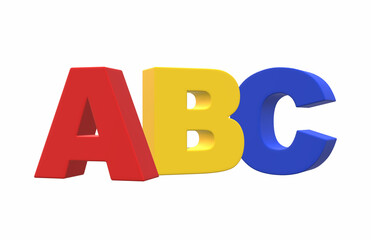 ABC 3D Render