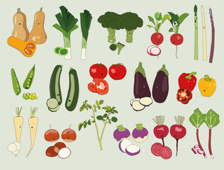 Seasonal Vegetables