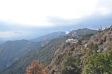 mountain view in uttrakhand india 